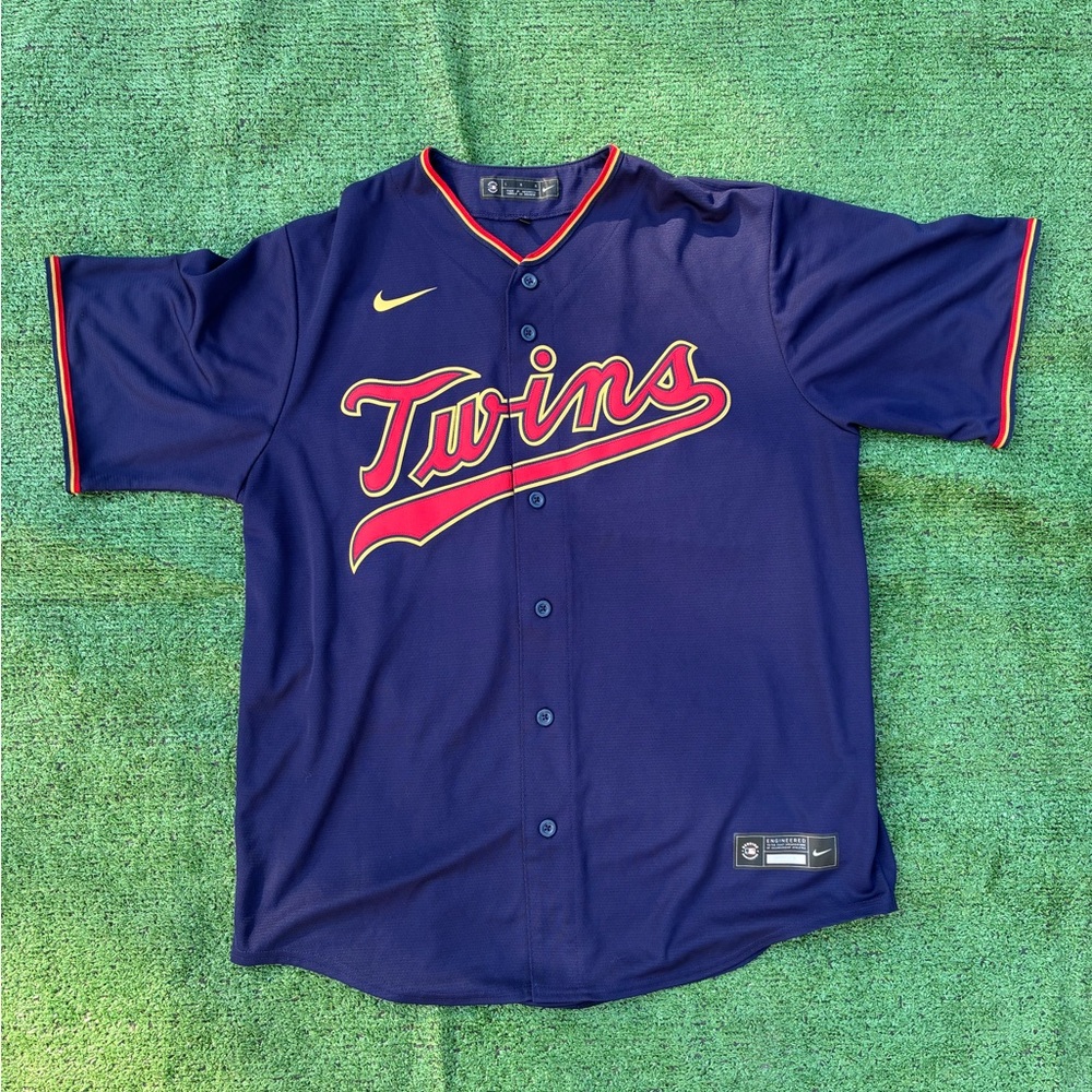 Nike Navy Blue Athletic Jersey